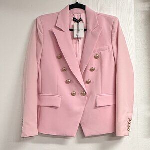 Generation Love  Delilah Crepe Blazer In Pastel Pink Size S